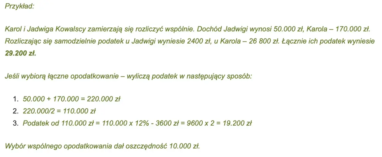 Jak lepiej rozliczać PIT razem czy osobno, by zaoszczędzić na podatkach?