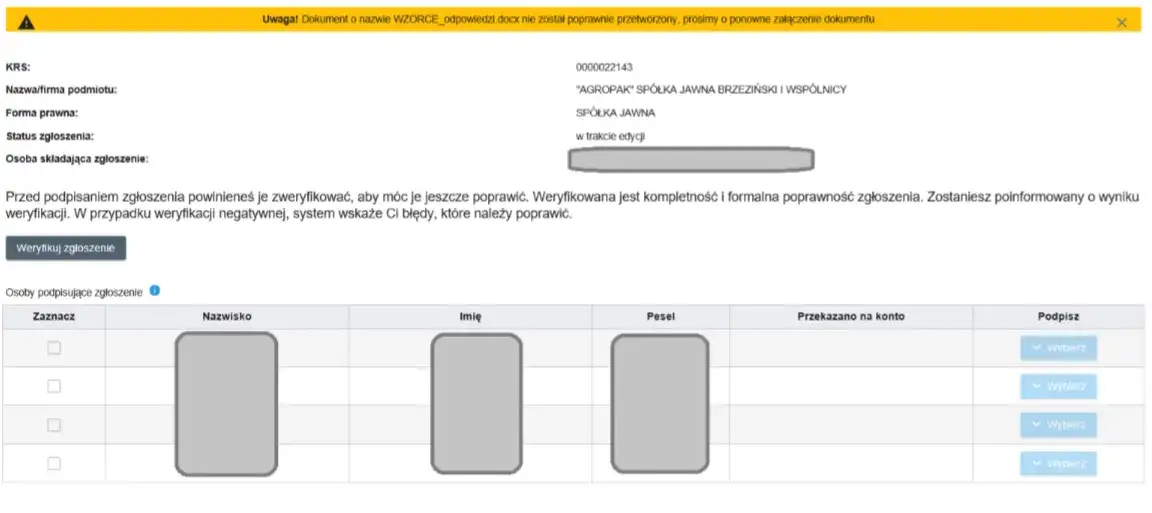 Zdjęcie Jak utworzyć plik XML do KRS i uniknąć błędów w składaniu?